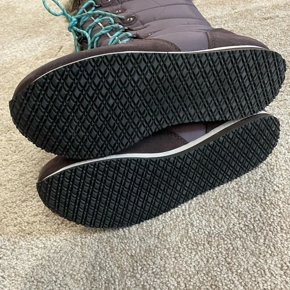 NWOT L.L.Bean Carrabassett Waterproof Lace Up Winter Snow Boots 6.5 Medium